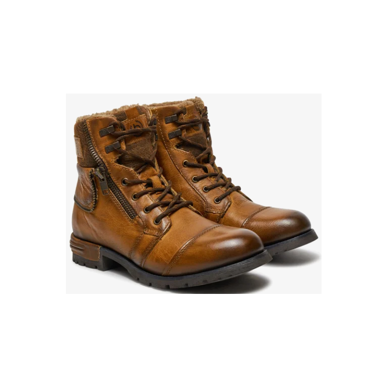 Buty męskie zimowe ocieplane Bugatti