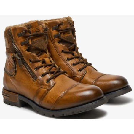 Buty męskie zimowe ocieplane Bugatti